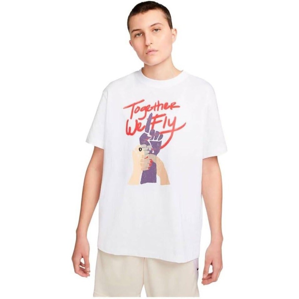 NWT Nike Fly Collective Optimism Women's Together We Fly T-Shirt - White (S)